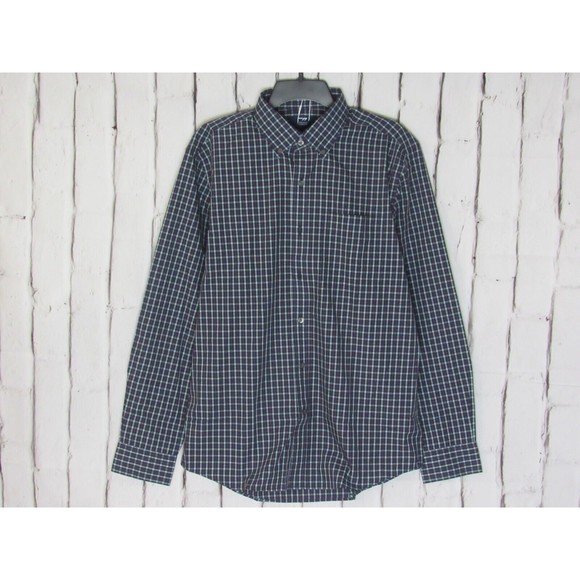 Other - Cutter & Buck Men Shirt Medium Purple Plaid Button Down Long Sleeve Casual NWT